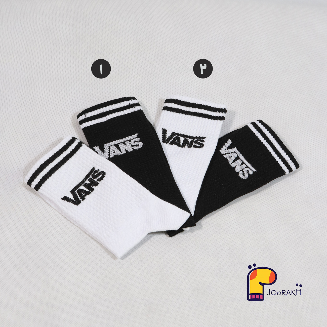 جوراب ساقدار VANS کد119